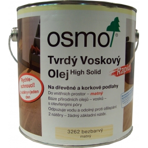 Tvrdý voskový olej 2,5l Rapid Osmo Color