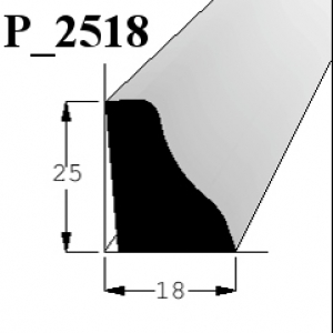 Lišta P 2518
