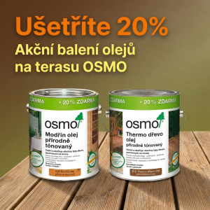 Akce na terasové oleje OSMO Akce na terasové oleje OSMO