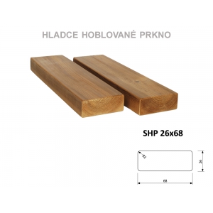 Thermowood hranol borovice SHP 26x68x3000 mm