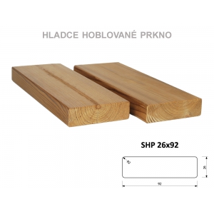 Thermowood hranol borovice SHP 26x92x3000 mm