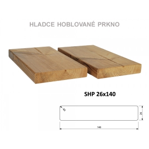 Thermowood hranol borovice SHP 26x140x3000 mm