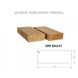 Thermowood hranol borovice SHP 42x117 mm