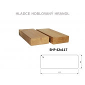 Thermowood hranol borovice SHP 42x117x3000 mm