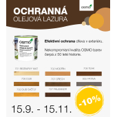 AKCE Ochranná olejová lazura 2,5l Osmo Color