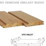 fasádní obklad termowood UTV 19x117 mm