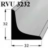 Rohová lišta vnitřní RVU 3232